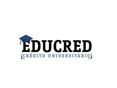 Imagem mostra logo Educred